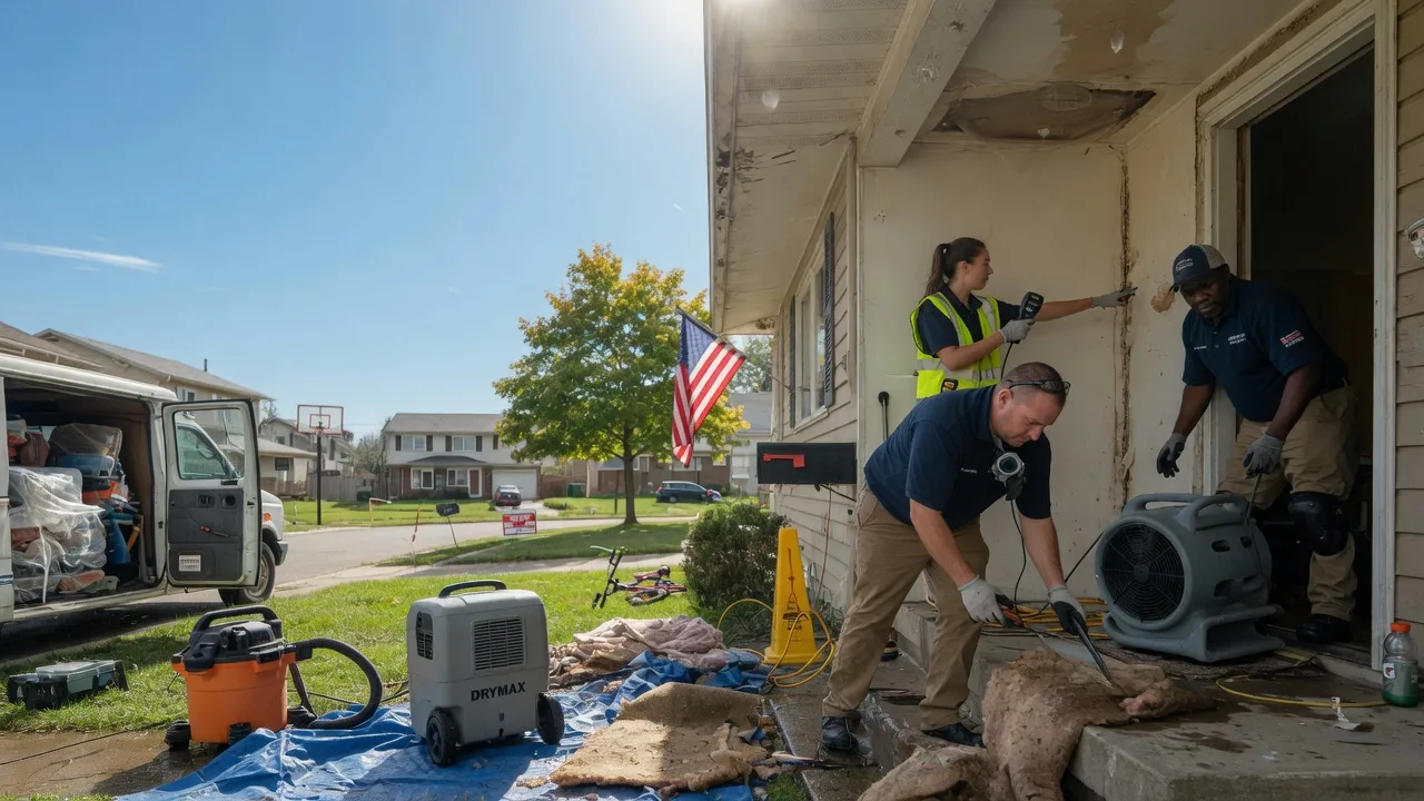 Water Damage Restoration in Russiaville, IN near me